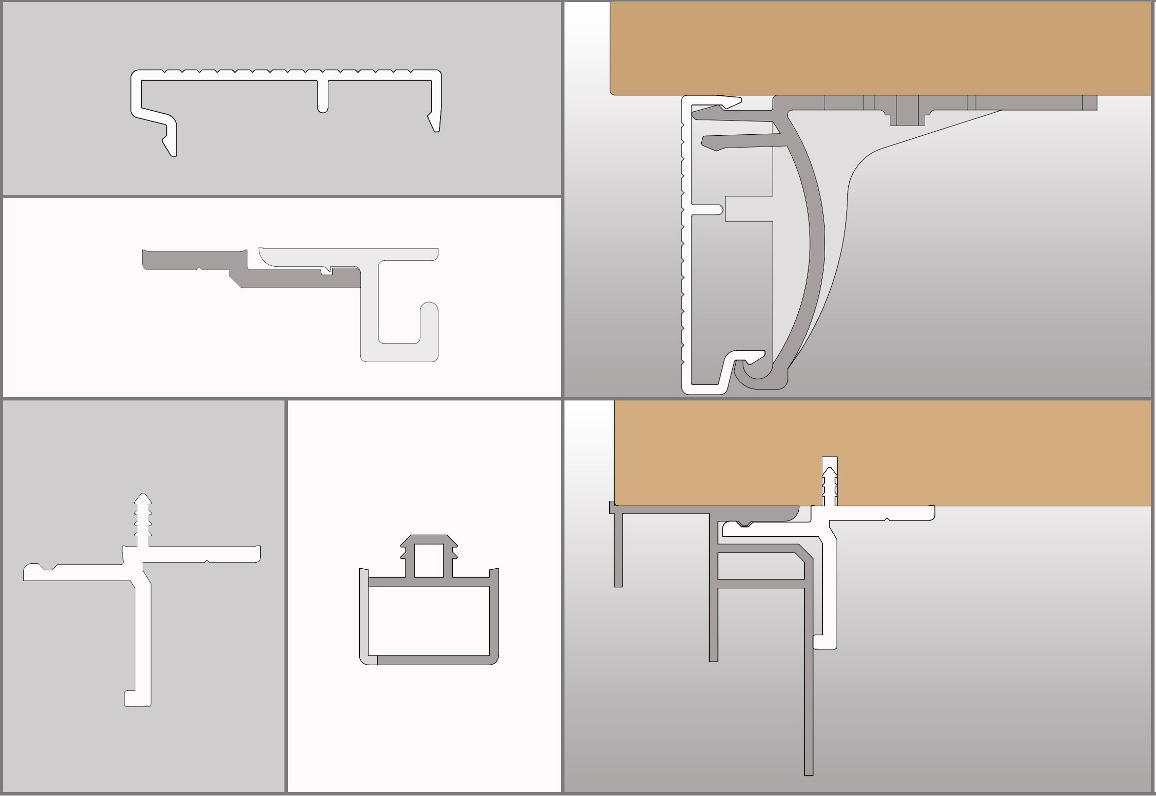Zoccoli per basi armadio