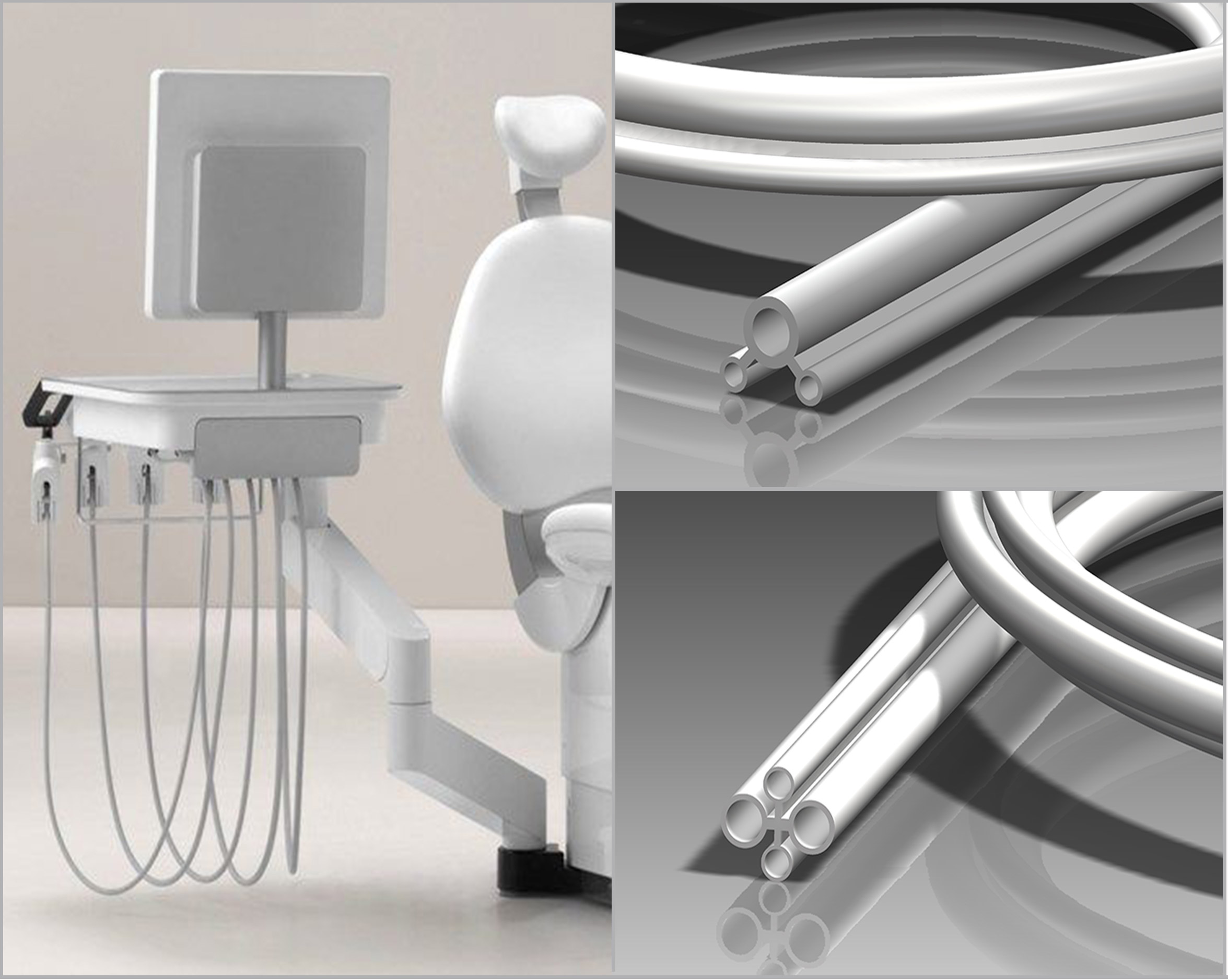 Flexible pipes for medical gas – low pressure