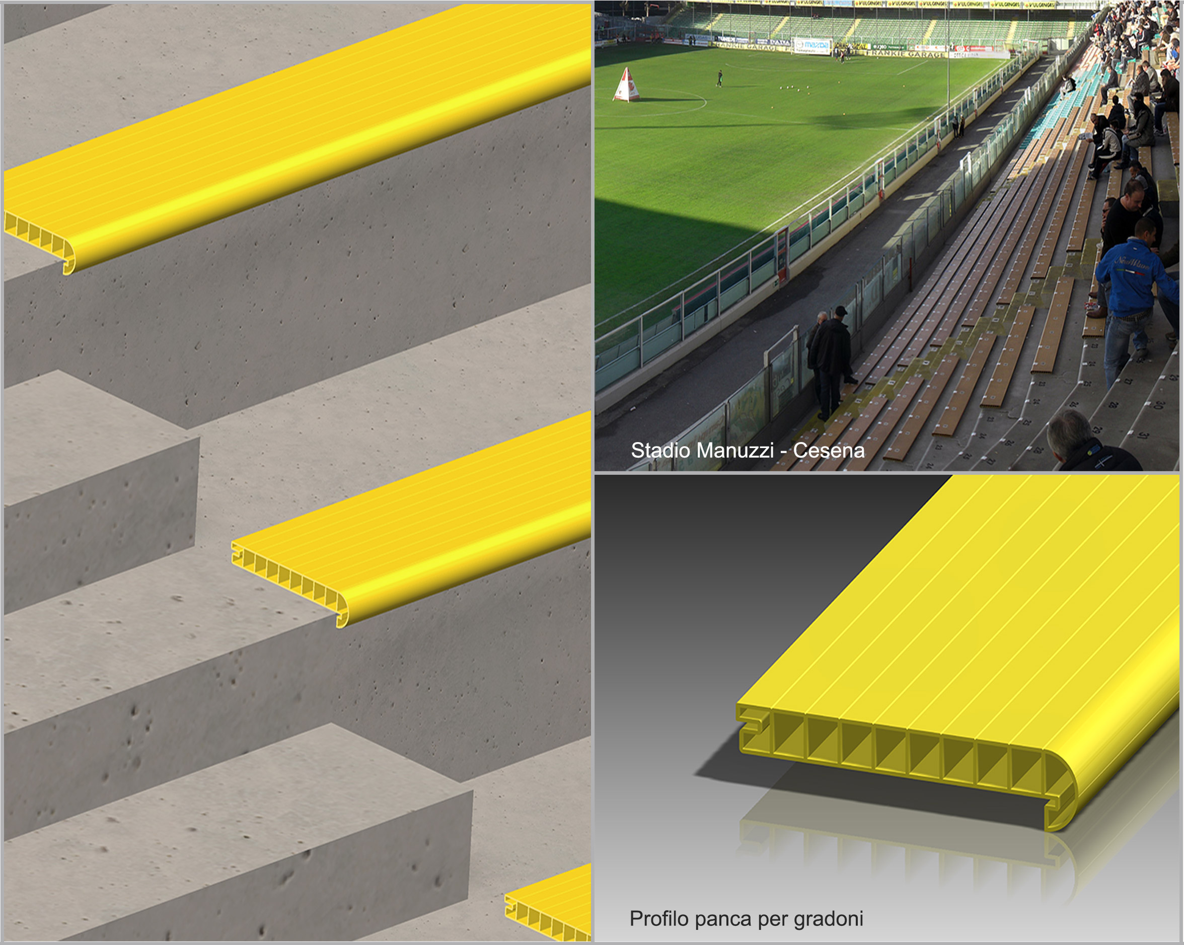 Seats for sport facilities