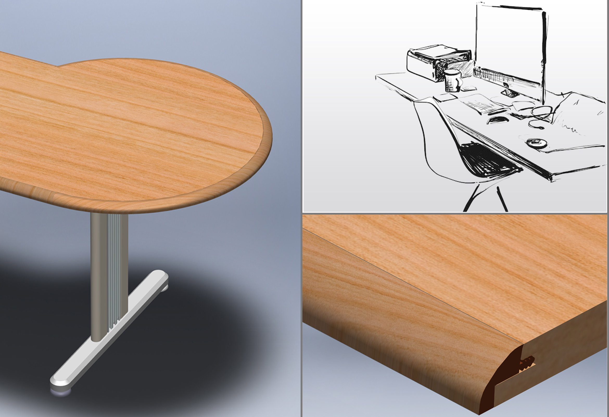 Finishing profiles for plane panels